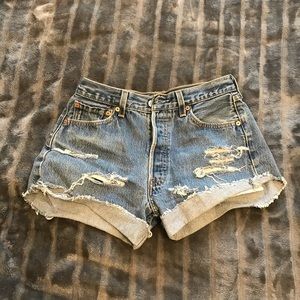 Cutoff Levi Shorts